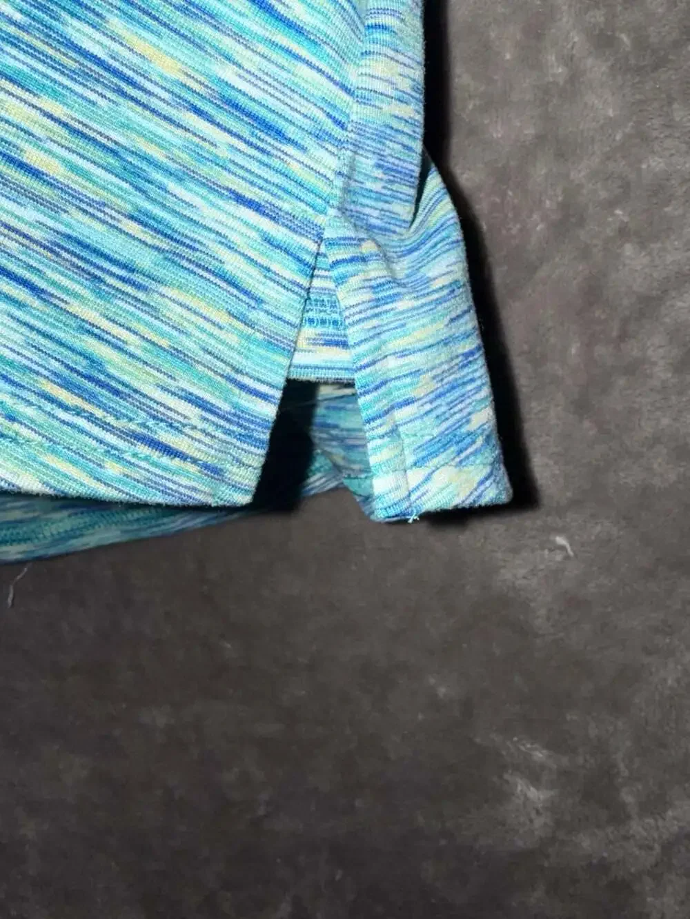 DSG Momentum Mid-Rise Skort Blue Space Dye Size XL